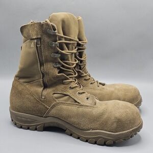 Belleville C312ZST Hot Weather Steel Toe Boots 12.5W Vibram Military Lightweight